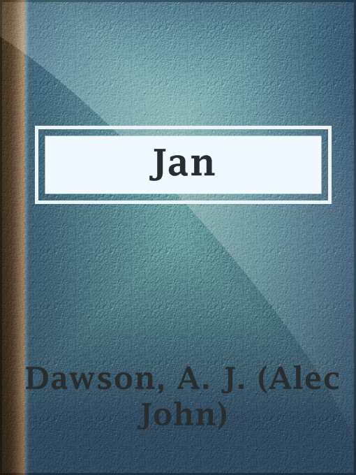 Cover image for Jan